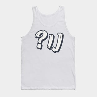 Yiddish: "NU?" The Perfect Expression for Every Situation! Tank Top